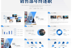 销售工作总结ppt,年度销售工作总结概览